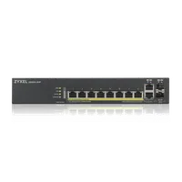 Zyxel GS1920-8HPV2 Géré Gigabit Ethernet (10/100/1000) Connexion Ethernet, supportant l'alimentation via ce port (PoE) Noir - 2