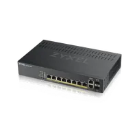 Zyxel GS1920-8HPV2 Géré Gigabit Ethernet (10/100/1000) Connexion Ethernet, supportant l'alimentation via ce port (PoE) Noir - 4