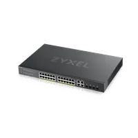 Zyxel GS1920-24HPV2 Géré Gigabit Ethernet (10/100/1000) Connexion Ethernet, supportant l'alimentation via ce port (PoE) Noir - 4