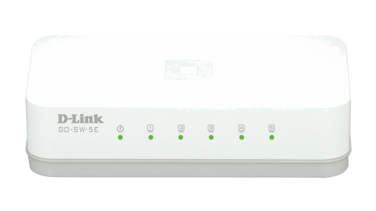 D-Link GO-SW-5E/E commutateur réseau Non-géré Fast Ethernet (10/100) Blanc