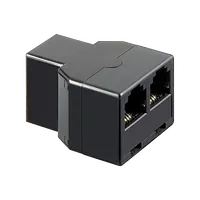 Prise Gigogne RJ11 Goobay (Noir) - 3