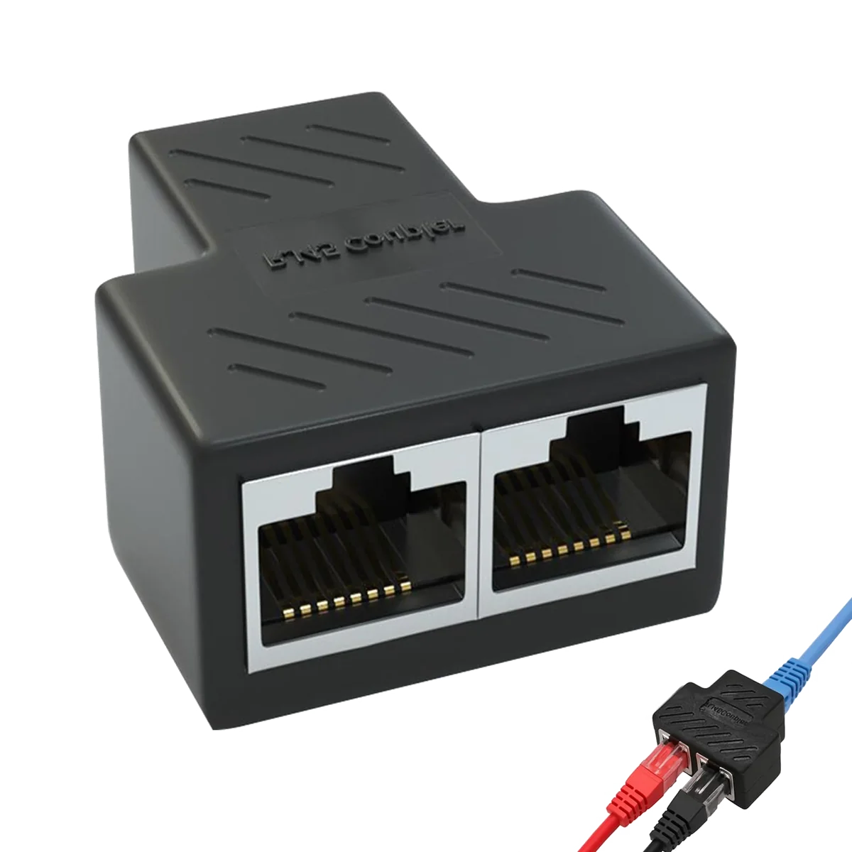 Doubleur RJ45 (éclateur de paire) M/F STP (S/FTP)