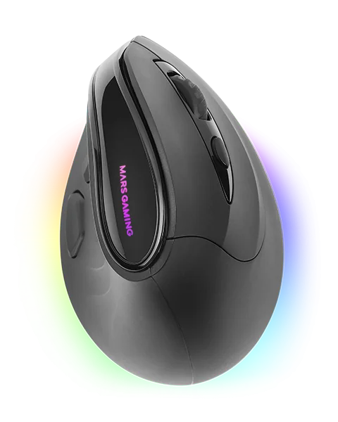 Mars Gaming MMSK souris Droitier RF sans fil + Bluetooth Optique 8400 DPI