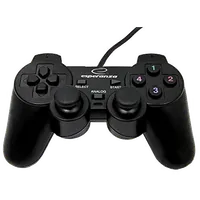 Manette de jeu Esperanza Warrior pour PC (Noir)