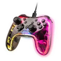 Mars Gaming MGPC accessoire de jeux vidéo Transparent USB Manette de jeu Android, MAC, Nintendo Switch, PC, Playstation 3