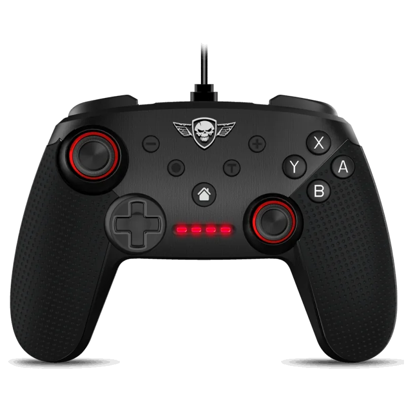 Manette de jeu Spirit of Gamer Pro Gaming pour Nintendo Switch (Noir)