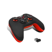 Manette de jeu sans fil Spirit of Gamer XGP Xtrem pour PS3 (Noir/Rouge)