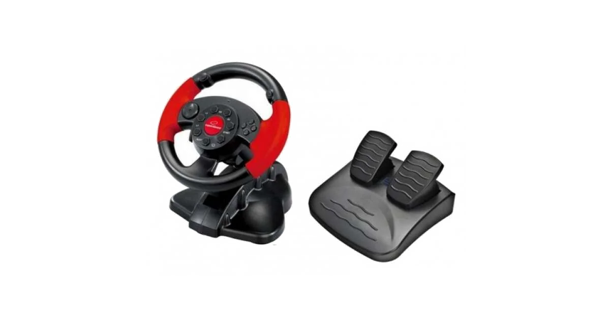 Kit Volant + Pédalier Esperanza EG103 High Octane (PC / PS2 / PS3)