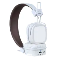 Casque Micro Sans Fil Heden Evolution Bluetooth rechargeable (Blanc)