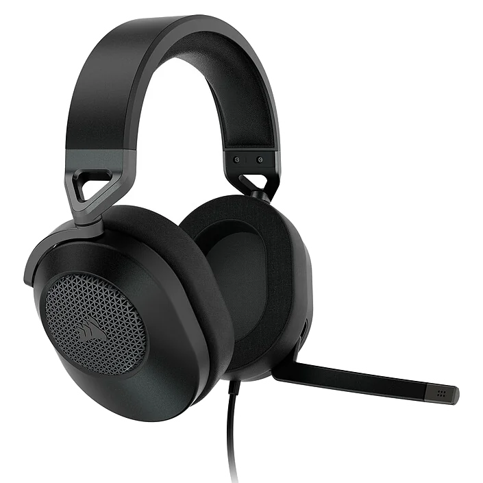 Casque Gamer filaire Corsair HS65 Surround (Noir)