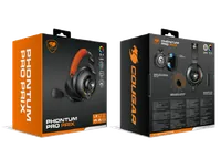 COUGAR Phontum Pro Prix Casque Avec fil Arceau Gaming USB Type-A Orange - 8