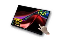 Verbatim 49592 écran plat de PC 39,6 cm (15.6") 1920 x 1080 pixels Full HD LCD Écran tactile Noir - 1