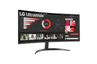 LG 34WR50QK-B écran plat de PC 86,4 cm (34") 3440 x 1440 pixels Wide Quad HD Noir - 3