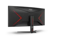 AOC G2 CU34G2XE/BK écran plat de PC 86,4 cm (34") 3440 x 1440 pixels Wide Quad HD LCD Noir, Rouge - 9