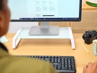 Trust 25351 support d'écran plat pour bureau Transparent, Blanc - 4