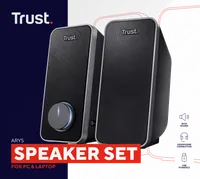 Trust 20179 haut-parleur Noir Avec fil 14 W - 5