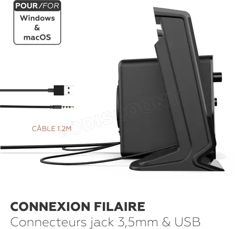 Enceintes 2.1 Mobility Lab ML314006 (Noir)