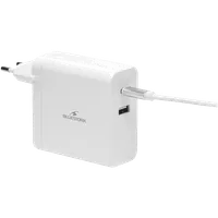 Chargeur secteur Bluestock GaN 1x USB-A + 1x USB-C 30W (Blanc)