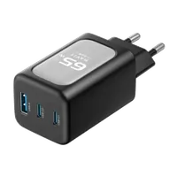 Chargeur secteur Havit UC260 - 1x USB-A + 2x USB-C 65W (Noir) - 2
