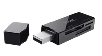 Trust NANGA lecteur de carte mémoire USB 3.2 Gen 1 (3.1 Gen 1) Type-A Noir - 2