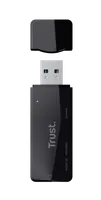 Trust NANGA lecteur de carte mémoire USB 3.2 Gen 1 (3.1 Gen 1) Type-A Noir - 3