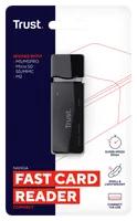 Trust NANGA lecteur de carte mémoire USB 3.2 Gen 1 (3.1 Gen 1) Type-A Noir - 6