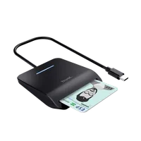Trust Primo lecteur de cartes à puce Intérieure USB USB Type-C Noir - 4