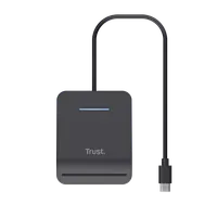 Trust Primo lecteur de cartes à puce Intérieure USB USB Type-C Noir - 5