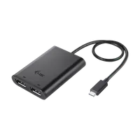 i-tec USB-C Dual 4K/60Hz (single 8K/30Hz) DP Video Adapter