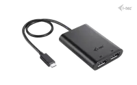 i-tec USB-C Dual 4K/60Hz (single 8K/30Hz) DP Video Adapter - 2