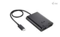 i-tec USB-C Dual 4K/60Hz (single 8K/30Hz) HDMI Video Adapter - 2