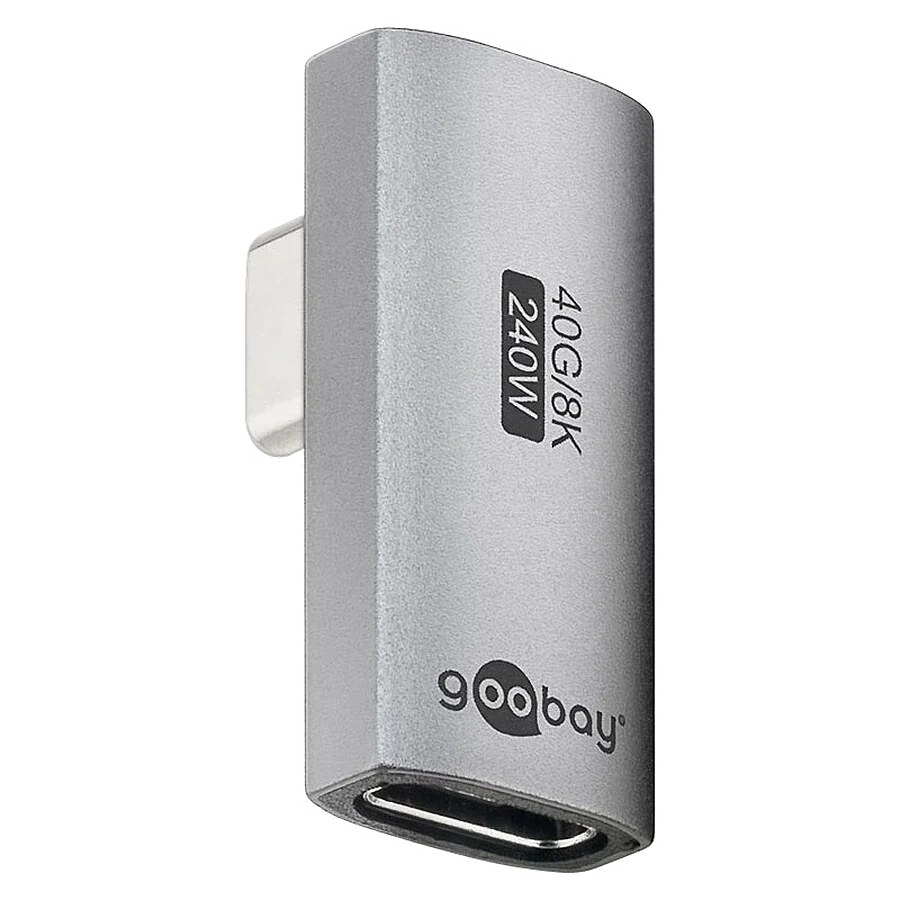 Adaptateur USB 3.0 Type C Goobay vers USB Type A OTG (Noir)