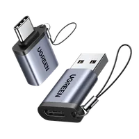 Adaptateur Vention USB-C mâle vers USB 2.0 femelle (Noir) - 2