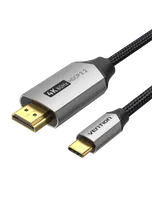Adaptateur Vention USB-C 3.1 mâle vers USB 3.1 femelle (Bleu) - 2