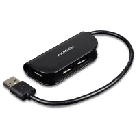 Axagon HUE-X4B hub & concentrateur USB 2.0 480 Mbit/s Noir - 1