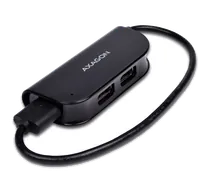 Axagon HUE-X4B hub & concentrateur USB 2.0 480 Mbit/s Noir - 4