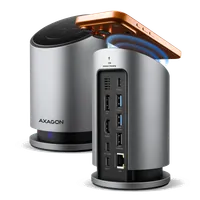 Axagon HMC-WL9 station d'accueil Avec fil USB 3.2 Gen 2 (3.1 Gen 2) Type-C Gris - 1