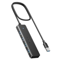 Hub USB 3.1 Emtec 4 ports Ultra Slim (Noir)