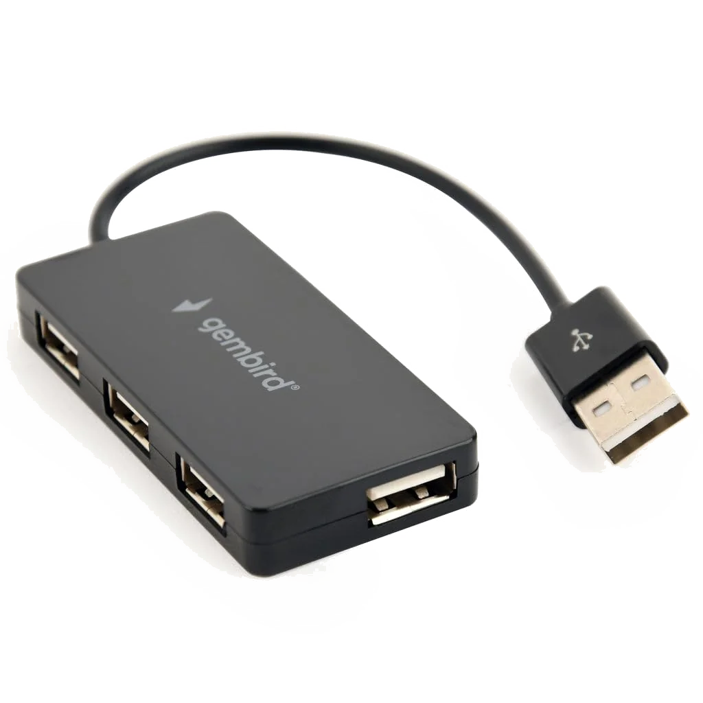 Hub USB 3.1/2.0 Gembird - 4 ports (Gris)