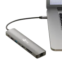 Hub USB 3.2 Goobay Slim - 4 ports (Gris) - 2