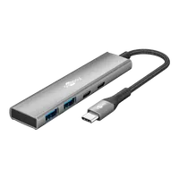 Hub USB-A 3.2 Goobay Slim - 4 ports (Gris) - 2