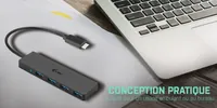 i-tec Advance USB-C Slim Passive HUB 4 Port - 6