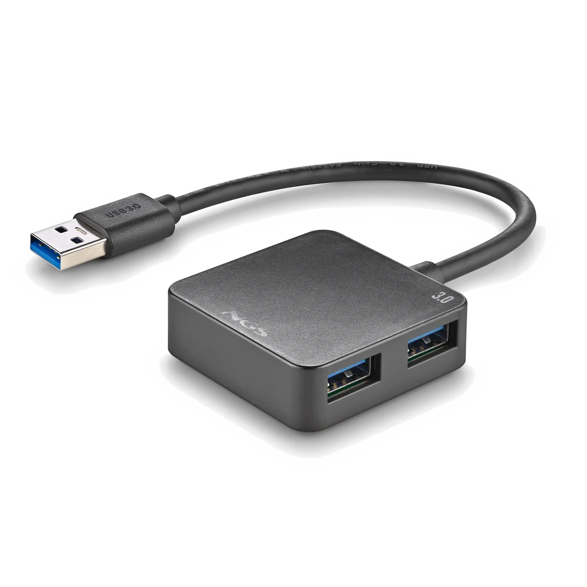 NGS IHUB 3.0 TINY USB 3.2 Gen 1 (3.1 Gen 1) Type-A 5000 Mbit/s Noir