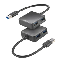 NGS IHUB 3.0 TINY USB 3.2 Gen 1 (3.1 Gen 1) Type-A 5000 Mbit/s Noir - 3