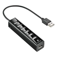 NGS IHUB7 TINY USB 2.0 480 Mbit/s Noir - 3