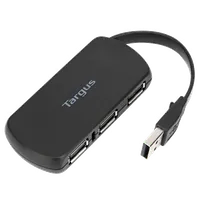 Targus ACH114EU hub & concentrateur USB 2.0 480 Mbit/s Noir