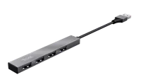 Trust Halyx USB 2.0 480 Mbit/s Aluminium - 2