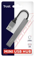 Trust Halyx USB 2.0 480 Mbit/s Aluminium - 6