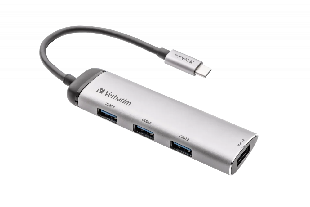 Verbatim Hub Multiports USB-C 4 ports USB 3.2 Gen 1