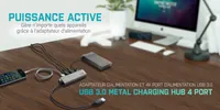 i-tec Metal Superspeed USB 3.0 4-Port Hub - 10